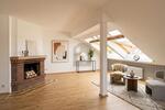 LICHTDURCHFLUTETES WOHNEN MIT KAMIN - Dachgeschoßwohnung Böblingen Dagersheim | Angebot:27288970