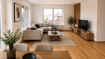 HELL. GEPFLEGT. SOFORT ZUHAUSE. - Etagenwohnung Burladingen | Angebot:26765718